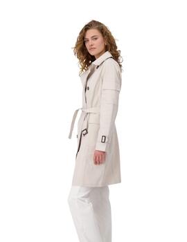 Monari Gabardina beige claro