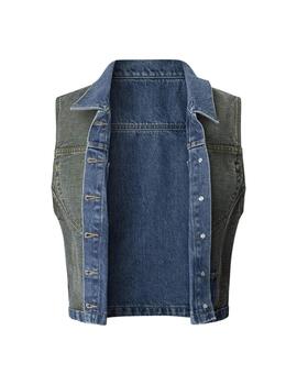 Pepe Jeans Chaleco W11 Denim Gilet Reversible