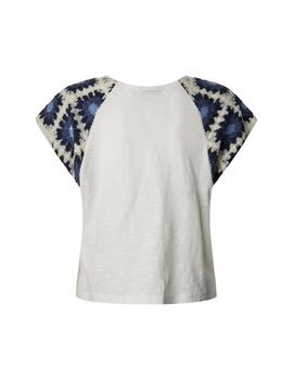 Pepe Jeans Camiseta Verenice Mousse White