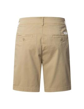 Pepe Jeans  Regular Chino Short Khaki Beige