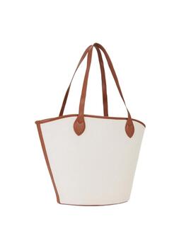 Valentino Bolso Shopping Covent Naturale/Cuoio
