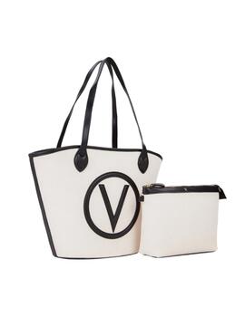Valentino Bolso Shopping Covent Naturale/Nero