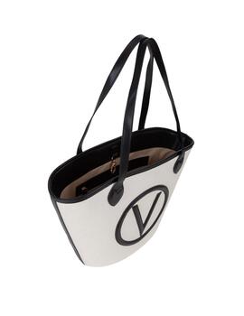 Valentino Bolso Shopping Covent Naturale/Nero