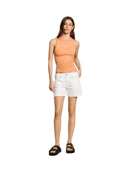 Pepe Jeans Camiseta Viv Washed Orange