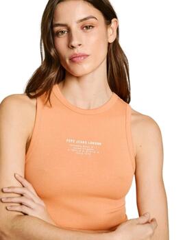 Pepe Jeans Camiseta Viv Washed Orange
