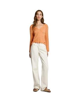 Pepe Jeans Punto Olya Sweater Washed Orange
