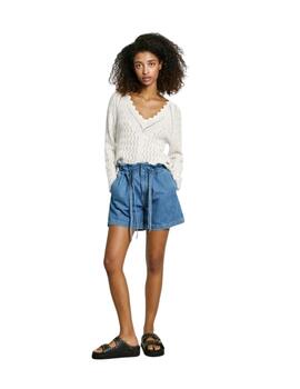 Pepe Jeans Punto Olya Sweater Mousse White