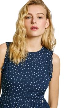Pepe Jeans Vestido Deborah Ocean Blue