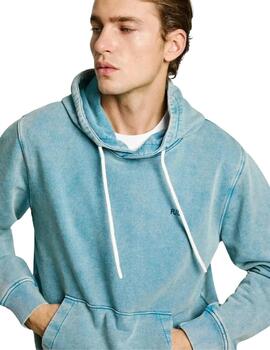 Pepe Jeans  Denim Hoodie Indigo Blue