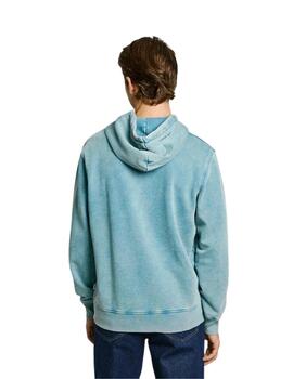 Pepe Jeans  Denim Hoodie Indigo Blue