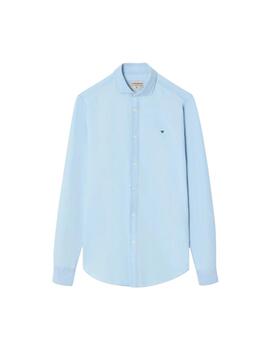 Silbon Camisa Sport Denim Cutaway Azul Claro