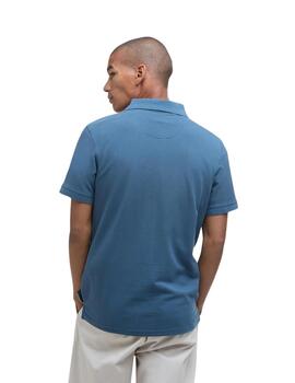 Barbour Lightweight Sports Polo Shirt Dusk blue