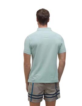 Barbour Lightweight Sports Polo Shirt Pale apple