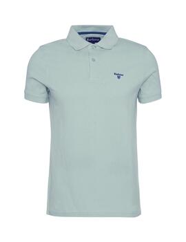Barbour Lightweight Sports Polo Shirt Pale apple