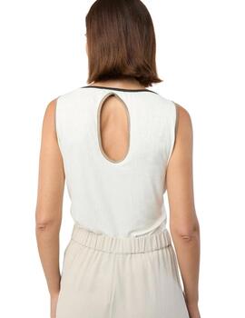 Mercedes De Miguel Camiseta Elda Crudo