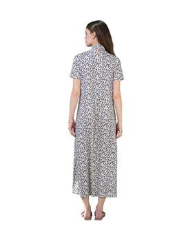 Hongo Vestido Midi Estampado