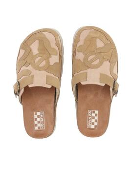 Noname Sandalia Sandy Mule W Suede/Suede Sand