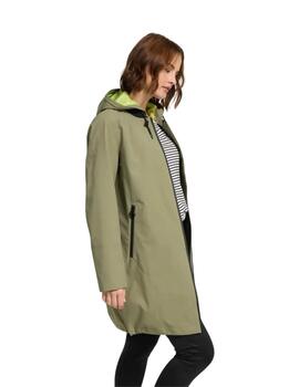 Manisa Chaqueta impermeable kaki claro
