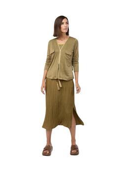 Mercedes De Miguel Camisa Chaqueta Elda Camel