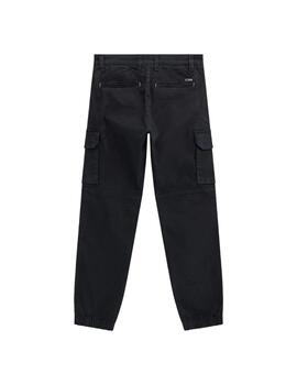 Gas Pantalones Trousers Bob Gym Pks W Navy Blue