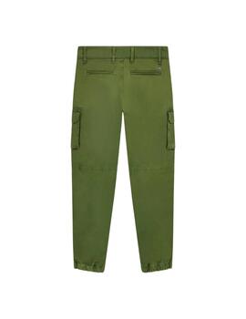 Gas Pantalones Trousers Bob Gym Pks W Bronze Green