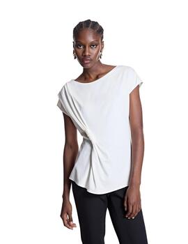 Alba Conde Camiseta Crudo