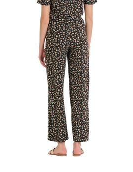 Naf Naf Pantalones Print negro