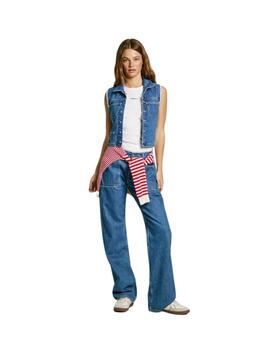 Pepe Jeans Chaleco W11 Denim Gilet Reversible