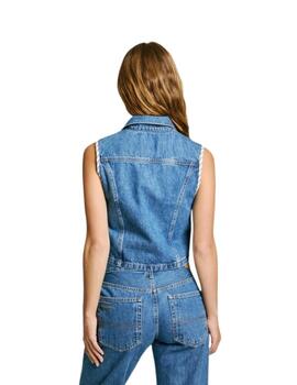 Pepe Jeans Chaleco W11 Denim Gilet Reversible