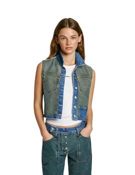 Pepe Jeans Chaleco W11 Denim Gilet Reversible