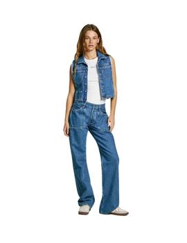 Pepe Jeans Chaleco W11 Denim Gilet Reversible