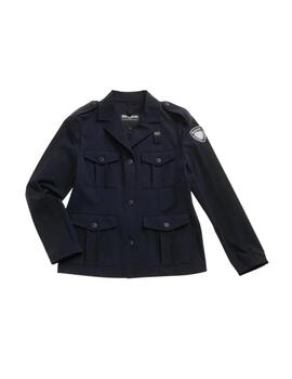 Blauer Blouson Cary Blu