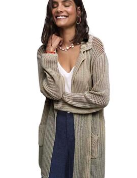 Aldo Martins Chaqueta Larga Beige