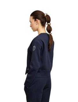 Blauer Sweatshirt Acadia Blu