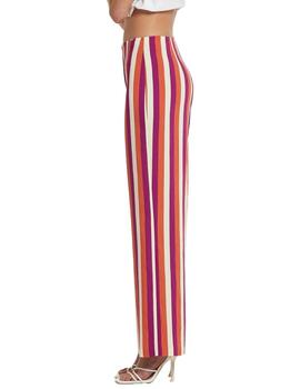 Oky Pantalón Valtor Viscosa Rayas  Multicolor