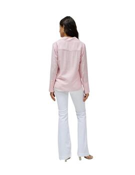 Salsa Jeans Blusa asimétrica Rosa