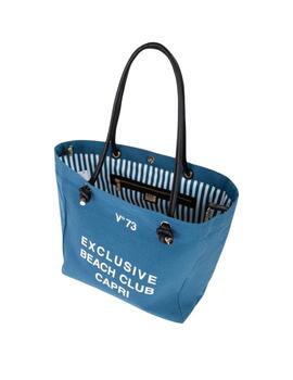 Vº73 Bolso Shopping BEACH CLUB Azul