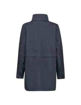 Geox W Genziana Long Jkt - Heavy Po Sky Captain