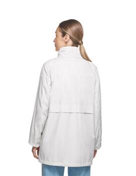 Geox W Genziana Long Jkt - Heavy Po Moonlight Sand