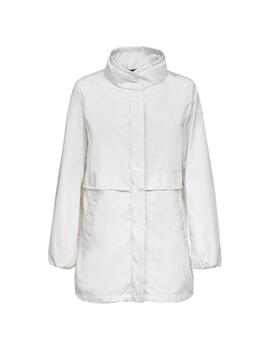Geox W Genziana Long Jkt - Heavy Po Moonlight Sand
