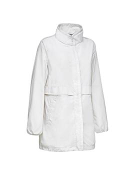 Geox W Genziana Long Jkt - Heavy Po Moonlight Sand