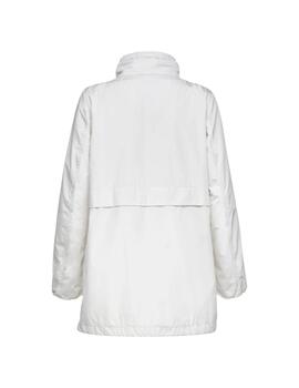 Geox W Genziana Long Jkt - Heavy Po Moonlight Sand