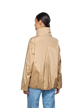 Geox W Dandra Mid Jkt - Soft Shiny Warm Sand