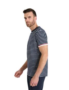 Le Temps Des Cerises Camiseta Rayas Azul marino