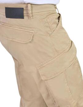 Le Temps Des Cerises Pantalones cargo Beige
