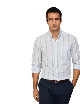 Hackett Shirt Sky Blue