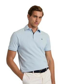 Hackett S/S Polo Ice Blue