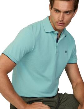 Hackett S/S Polo Spearmint Green