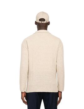 Manuel Ritz Americana de punto Beige