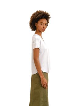 Guitare Camiseta Manga corta Blanca